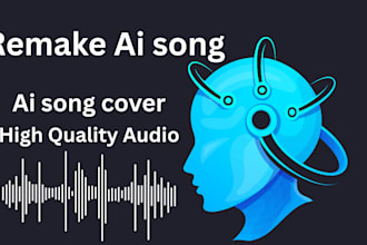 remake suno ai song, ai song cover with high quality audio fast delivery