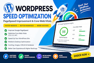 do wordpress speed optimization page speed improve core web vitals