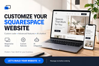 customize your squarespace website with code, features and ai chatbot