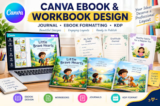 design children canva ebooks workbooks journals and format ebooks