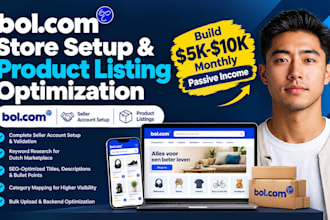 setup bol com store with product listing optimization and bol com SEO