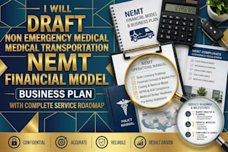 draft a non emergency medical transportation nemt financial model business plan