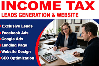 income tax leads income tax tax website finance website tax preparation
