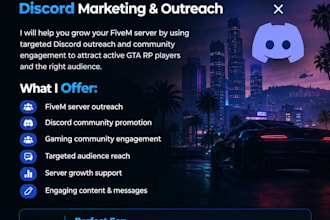 do fivem discord mass dm and server promotion discord mass dm