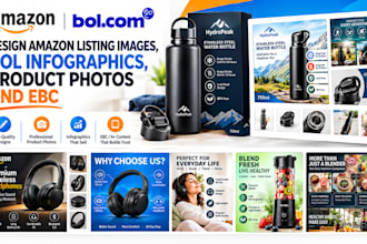 design amazon listing images bol infographics product photos ebc
