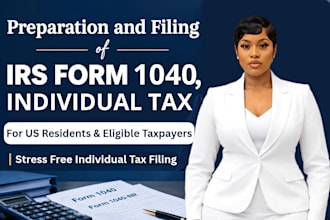 prepare and efile individual income tax, irs form 1040 and 1040nr for US llc
