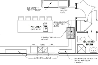 3d interior design rendering floor plan kitchen design