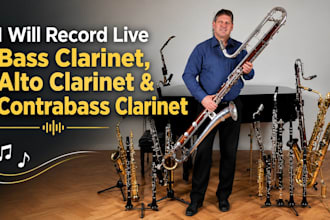 record live bass clarinet, alto clarinet and contrabass clarinet