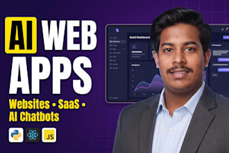 develop ai website, ai web application, ai software