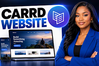 design carrd website carrd landing page redesign carrd portfolio website