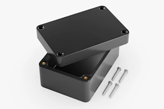 design sheet metal casing assembly and technical drawing ready for manufacturing