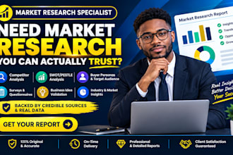do market research, competitor analysis, swot pestle and business validation