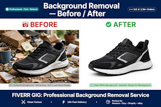 remove background from images with clean and precise cut