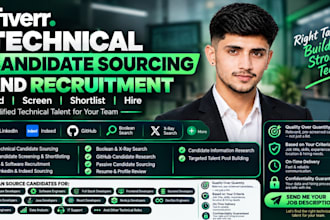 technical candidate sourcing and recruitment