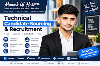 technical candidate sourcing and recruitment