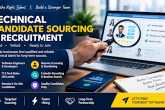 technical candidate sourcing and recruitment