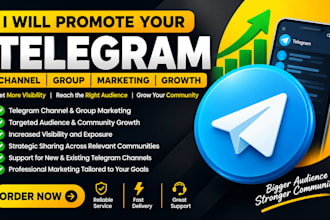 promote telegram channel, telegram group, telegram marketing, telegram growth