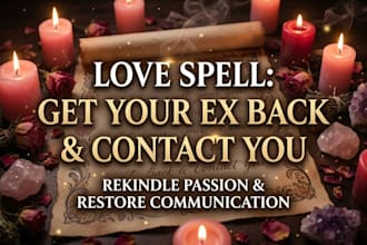 cast a powerful love spell to get ex back and contact you