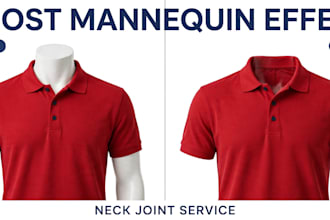 do ghost mannequin and invisible mannequin effect