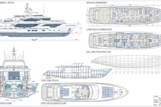 create vessel ba drawings, marine cad, and professional boat plans