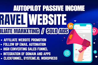 do organic travel site promotion, hotel, airbnb listing SEO to boost booking
