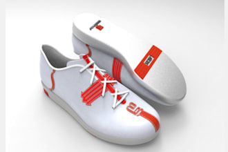create custom 3d shoe and sneaker designs with tech packs, shoes animation