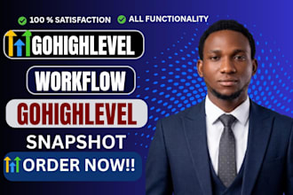 gohighlevel workflow ghl crm ghl snapshot ghl virtual assistant ghl setup