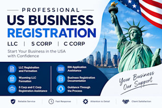 register us llc, s corp c corp, llc registration, wyoming llc us and non us