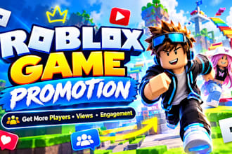 roblox server promotion, group, advertise your roblox game to 5000 gamers