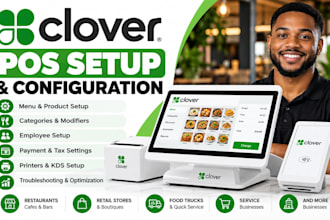 setup, configure and optimize clover pos for your restaurant