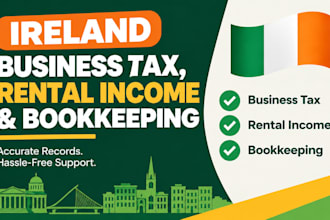 handle ireland business  tax, rental income and bookkeeping