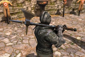 edit or do armor weapon for skyrim mods, fallout 4, ffxiv mods, resident evil