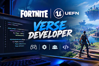 create custom uefn verse code and fortnite game mechanics for your map