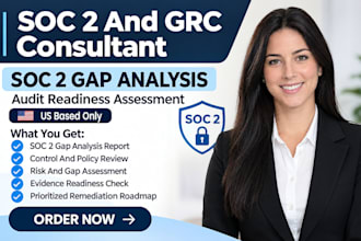 perform a soc 2 gap analysis and audit readiness assessment
