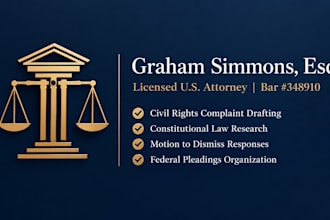 draft a federal civil rights complaint as a licensed US attorney