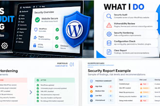 perform a wordpress security audit and hardening