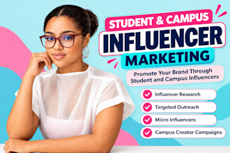 promote your brand through student and campus influencers