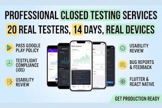 do google play 20 testers closed testing and usability review