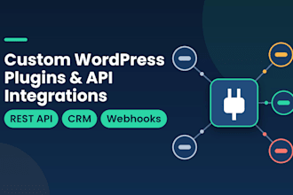 develop a custom wordpress feature or woocommerce API integration