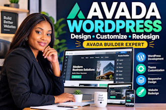 design customize redesign or fix your avada wordpress website
