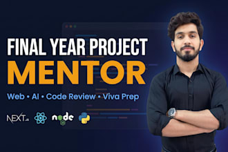 l mentor your final year project in web development and ai