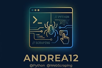 do python web scarping and excel data automation
