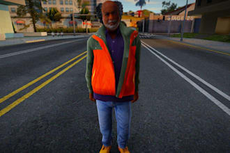 create custom gtav ped , fivem clothing, custom tattoo modified for any peds
