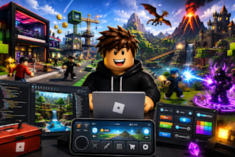 make a high quality roblox game as a professional roblox developer