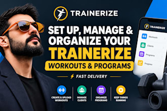 set up manage and organize your trainerize workouts and programs
