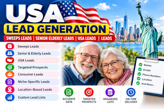 give sweeps lead, senior elderly leads, usa leads, leadds