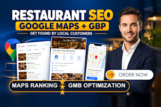 do map ranking seo, optimize your restaurant, google business profile restaurant