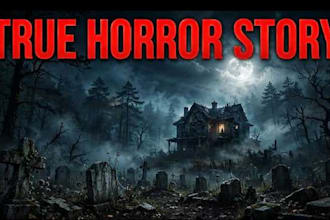 design scary horror youtube thumbnail
