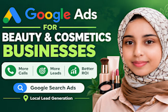 run google PPC ads for local beauty and cosmetics business