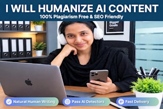 rewrite and humanize ai generated content for SEO